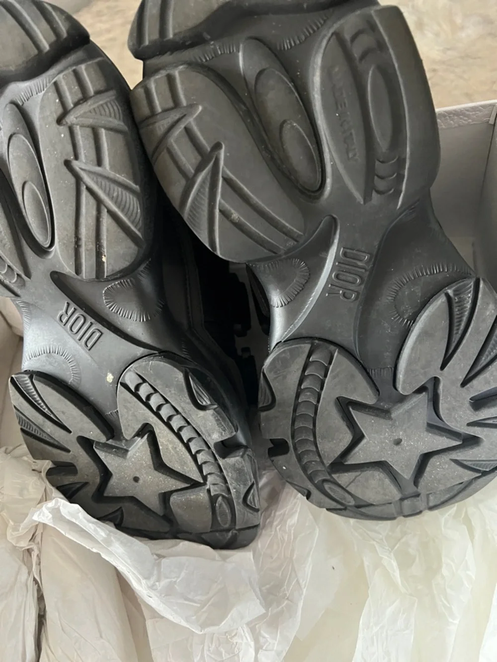 Dior Black women’s Strap Sneakers - Picture 7 of 9